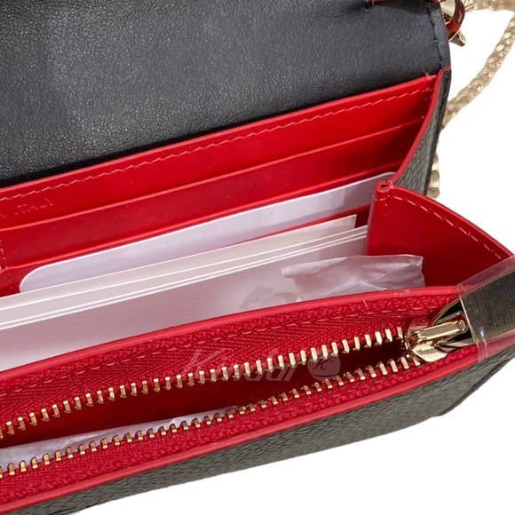 Christian Louboutin Boudoir Chain ​​wallet Chain Wallet Black - Picture 4 of 5